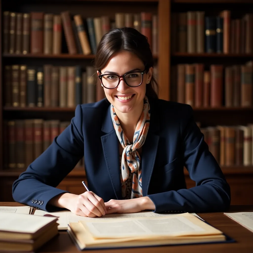 Claire Moreau, Spécialiste en documentation et archivage